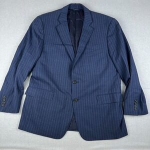 Brooks Brothers Drago 1818 Regent Blazer 45 R / W39 Navy Wool Made In Italy